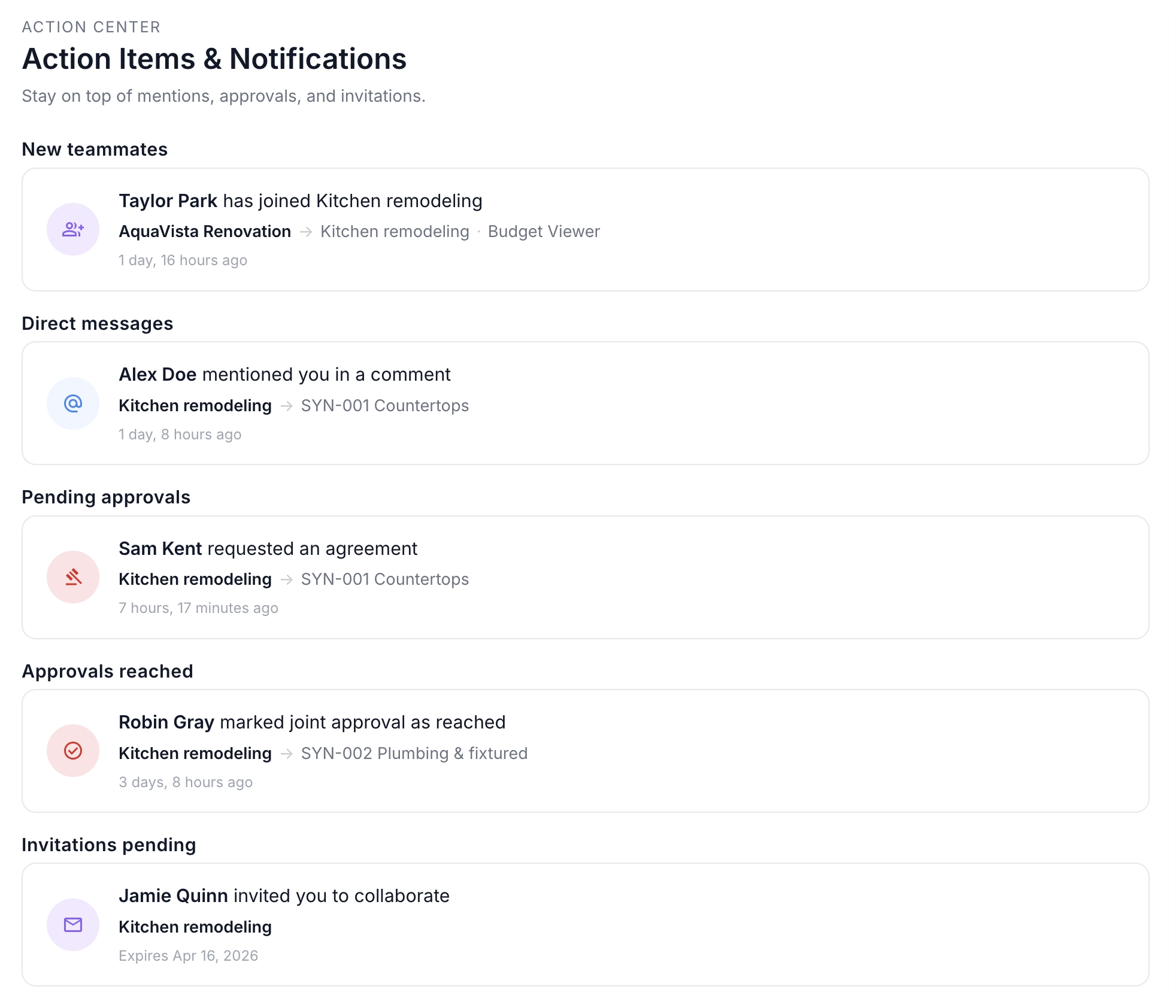 Presuo dashboard showing budget management interface